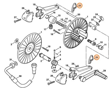 Mocowanie, Stihl 47477931101