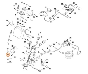 Moduł układu elektronicznego, Stihl 61604301410