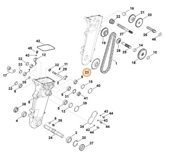 Koło łańcuchowe, Stihl 62506421200