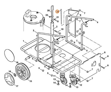 Drążek, Stihl 47527919900