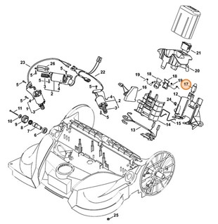Wyłącznik ochronny prądu nadmiarowego, Stihl 48604301501