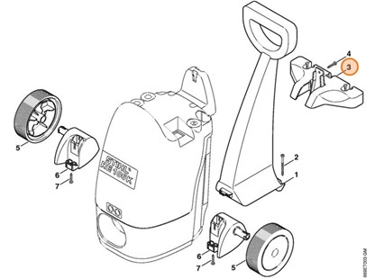 Mocowanie, Stihl 49007915400
