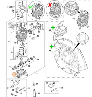 Misa korbowa, Stihl 42820212502