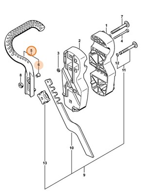 Uchwyt nośny, Stihl 46017901901