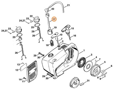 Wąż, Stihl 11113587700