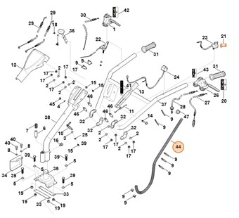 Przewód osłaniający, Stihl 62517410200