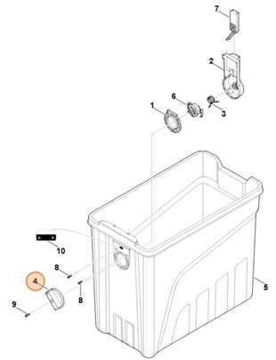 Pokrętło, Stihl 60137084305