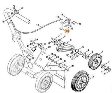 Taśma gumowa, Stihl 42011802200