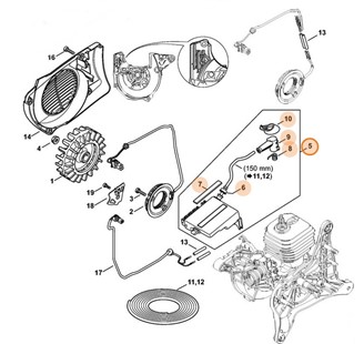 Jednostka sterująca, Stihl 42504004701
