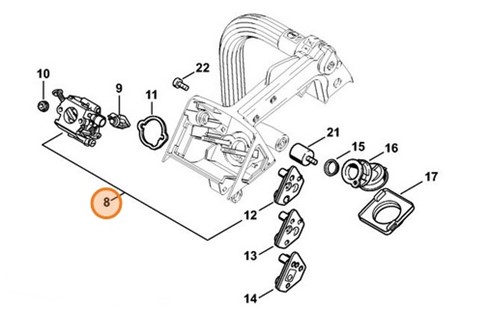 Gaźnik C1Q-S128C, Stihl 11291200655