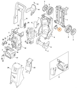 Mocowanie, Stihl 49507915401
