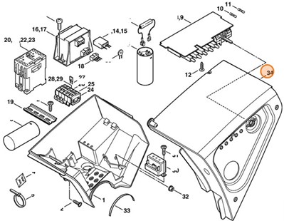 Pokrywka, Stihl 47704303600