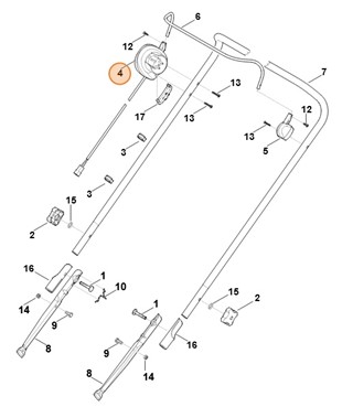 Wyłącznik samoczynny EUR, Stihl 63404300415