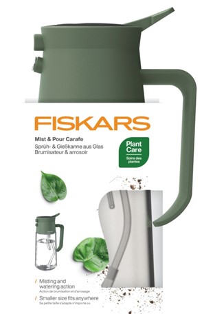 Plant Care Szklana karafka do spryskiwania i podlewania roślin, Fiskars 1080774