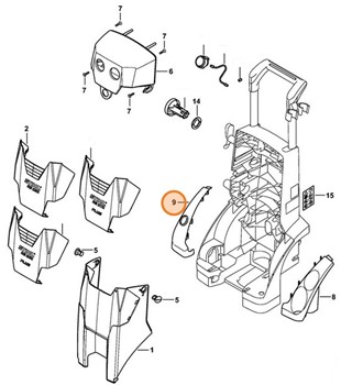 Błotnik, Stihl 47887606400