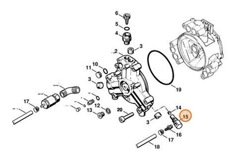 Śruba drążona, Stihl 47247080600