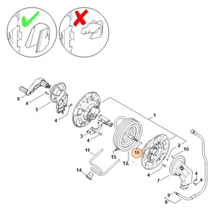 Okrągły pierścień uszczelniający, Stihl 96459487402