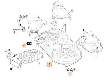 Obudowa, Stihl 61657008506