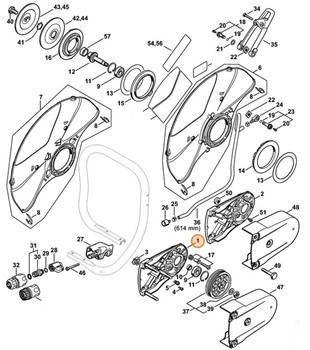 Łożysko / wspornik, Stihl 42247905301