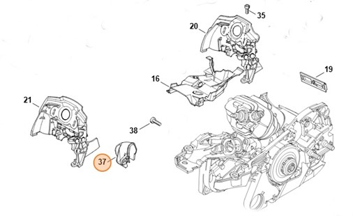 Separator wstępny, Stihl 11411417520