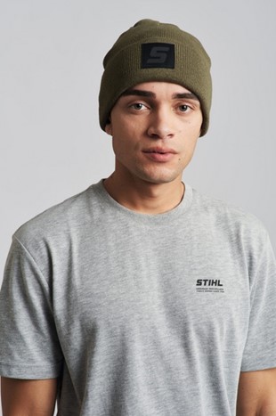 Czapka beanie SIGN zielona, Stihl 04216000198