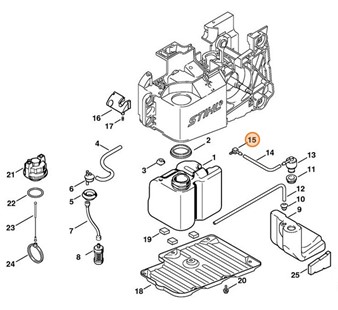 Króciec kątowy, Stihl 42261223900