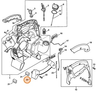 Uchwyt, Stihl 42297910200