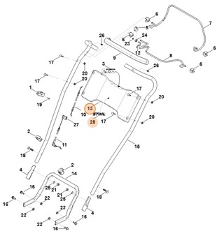 Panel, Stihl 63837601722