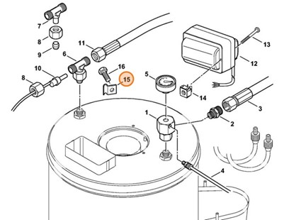 Obejma zaciskowa, Stihl 47525281100