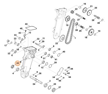 Pierścień uszczelniający, Stihl 62506490200