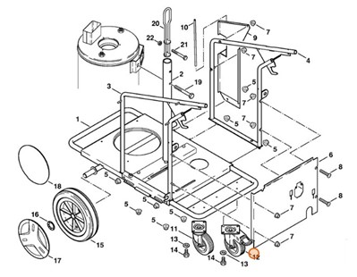 Koło obrotowe, Stihl 47527905901