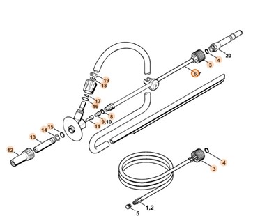 Urządzenie do czyszczenia strumieniem mokrego piasku 05, Stihl 49005001811