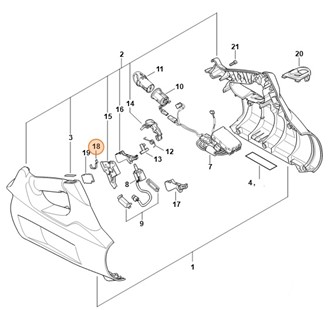 Sprężyna, Stihl 48667913100