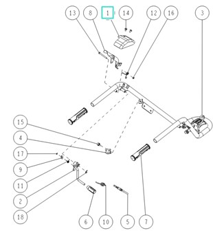 Osłona górna (biała), Orec 0220-10301