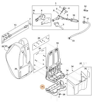 Płyta dolna, Stihl 48547982200