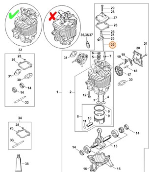 Zderzak, Stihl 42820382600