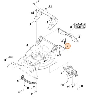 Pokrywa, Stihl 63387060730
