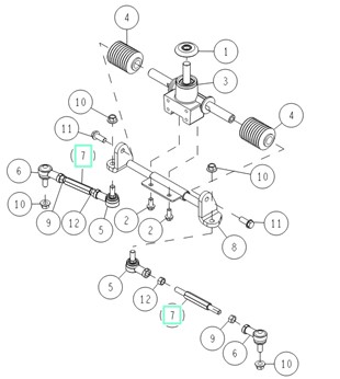 Dystans, Orec 0207-13100  