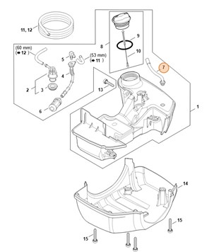 Wąż, Stihl 41473580803
