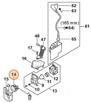 Przełącznik, Stihl 11474300512