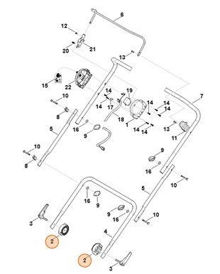 Segment ustalający, Stihl 62917086200