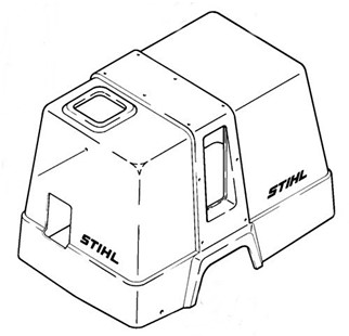 Pokrywa, Stihl 47127062100