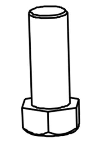Śruba M10x25, Orec 0212-72100