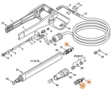 Złącze, Stihl 49155006706