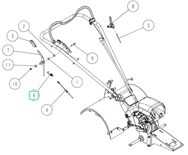 Sprężyna powrotna blokady, Orec 0031-10700