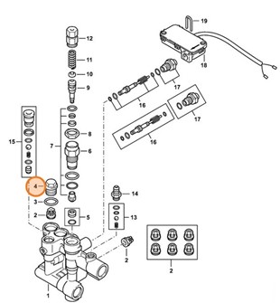 Śruba zamykająca, Stihl 47887085801