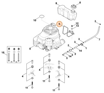 Uchwyt, Stihl 63783528200