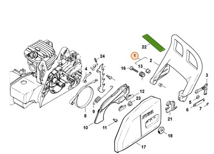 Osłona dłoni, Stihl 11237909150