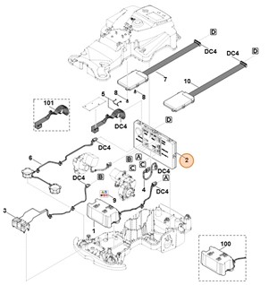 Moduł układu elektronicznego, Stihl 63014301482