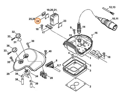 Listwa zaciskowa, Stihl 47474312901